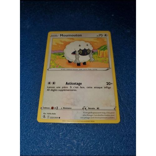 Moumouton 222 264 Carte Card Pokemon Pokémon