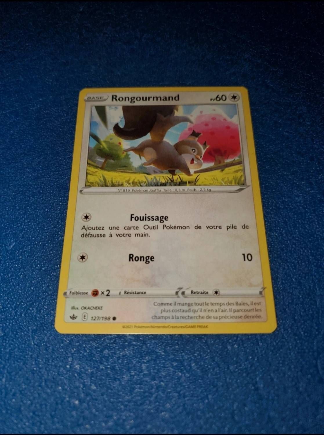 Rongourmand 127 198 Carte Card Pokemon Pokémon