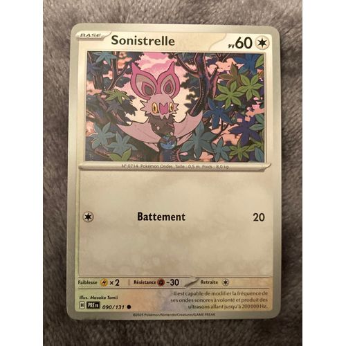 (57) Sonistrelle 90/131 Pokemon 
