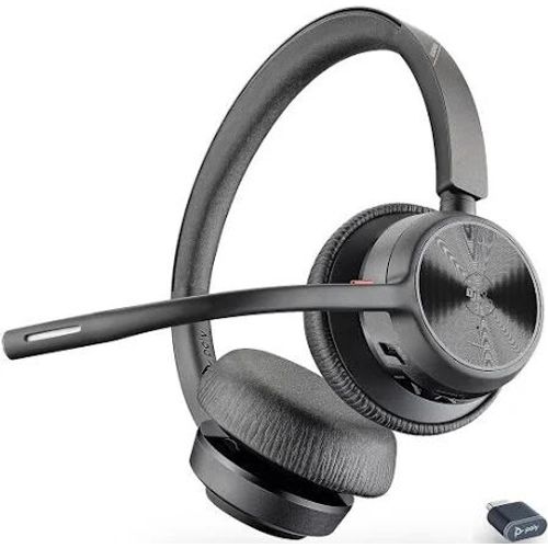Casque Poly 4320 vendu dans sa house de protection. Micro-casque professionnel Bluetooth®