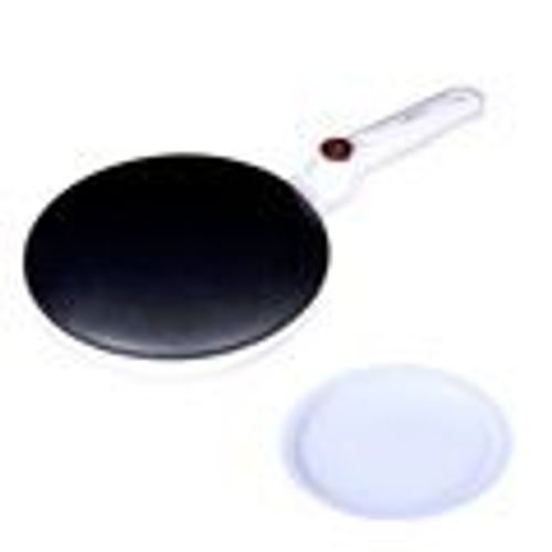 Crêpière électrique avec mise hors tension automatique, fabrication de crêpes portable, interrupteur marche/arrêt, revêtement antiadhésif et contrôle automatique de la température, facile à utiliser pour les crêpes, blintz, chapati