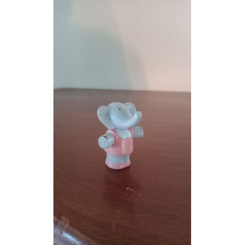 Mini Figurine Babar La Fille 1990 Ideal Tml De Brunhoff