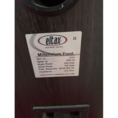 enceintes ELTAX millenium front