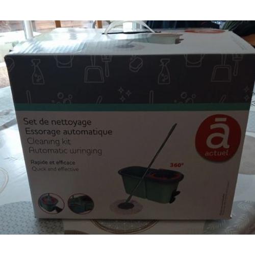 Set de nettoyage essorage automatique