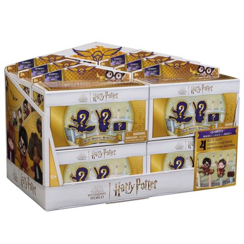 Harry Potter Pack 2 Figurines Quidditch Moments Magiques Saison 4 Wizarding World (Assort)(Barquette)