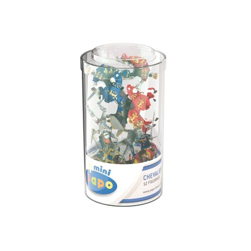 Mini Papo Mini Chevaliers (Tube, 12 Pcs)