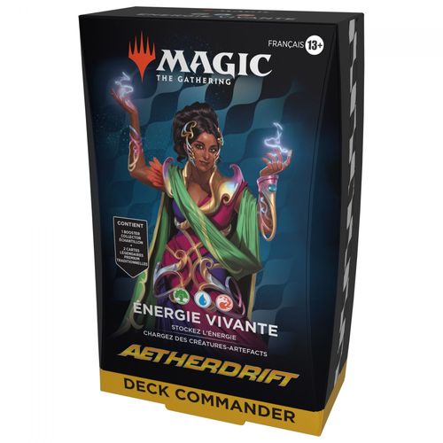 Magic: The Gathering Magic: The Gathering - Aetherdrift Commander Deck Energie Vivante