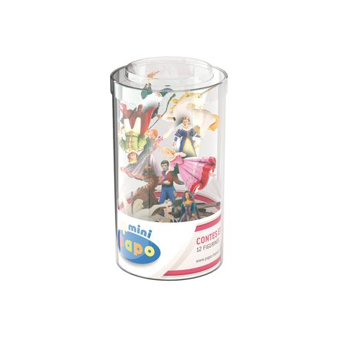 Mini Papo Mini Plus Monde Enchanté (Tube, 12 Pcs)