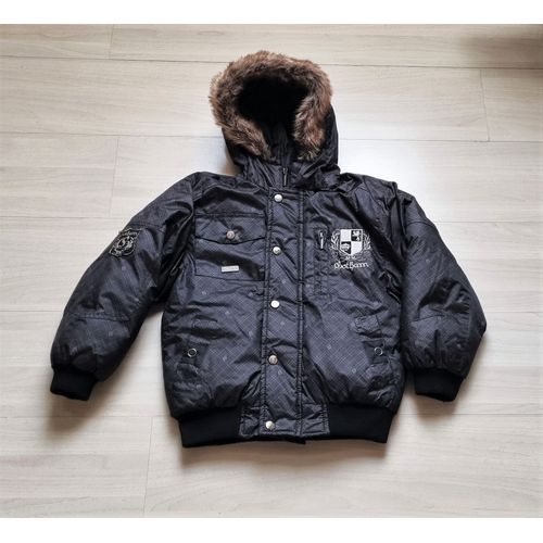 Blouson Gotham 8 Ans Noir Avec Capuche État Neuf