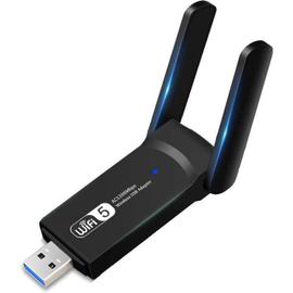 1300 Mbps Clé WiFi Puissante, Cle WiFi USB 3.0 Double Bande, 2.4G