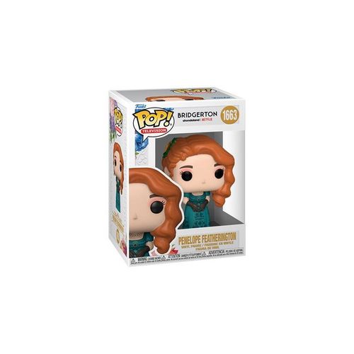 Figurine Funko Pop Tv Bridgerton Penelope Featherington With Chase Modèle Aléatoire