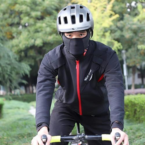 Cagoule Polaire Masque Tour de Cou Coupe-Vent Thermique Motif/Filtre pour  Moto Vélo Ski Hiver Homme Femme Gris Jaune 