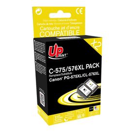Pack UPrint compatible CANON PG-575XL/CL-576XL, 2 cartouches