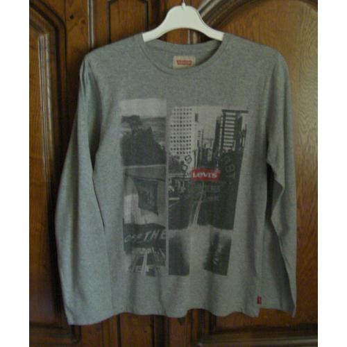 Tee-Shirt Gris Levi's - Taille 14 Ans