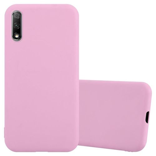 Coque Pour Honor 9x En Candy Rose Vif Housse De Protection Étui En Silicone Tpu Flexible