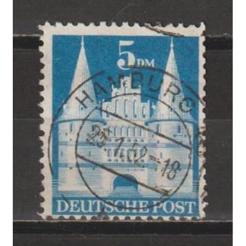 Allemagne, Occupation Interalliée, Allemagne Bizone, 1948, Monuments, N°68 (Type 1), Oblitéré.