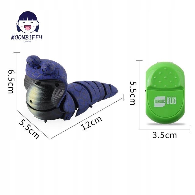 Nouveau Robot Tlcommand Rc Snake Naja Cobra Viper - 4