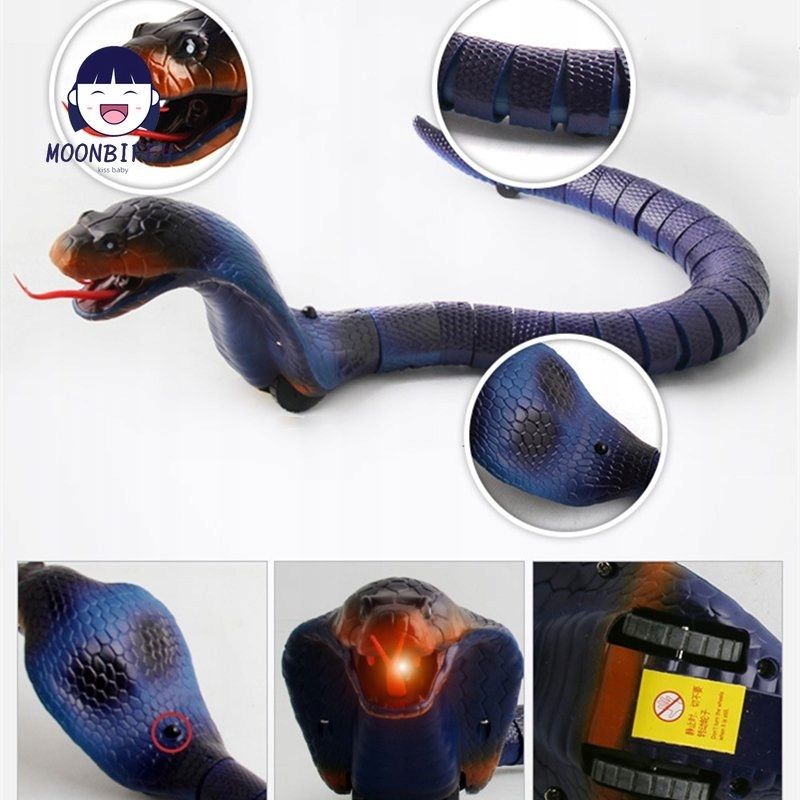 Nouveau Robot Tlcommand Rc Snake Naja Cobra Viper - 6