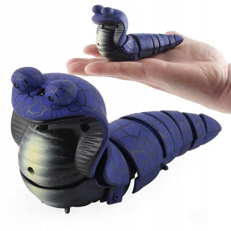 Nouveau Robot Tlcommand Rc Snake Naja Cobra Viper - 9