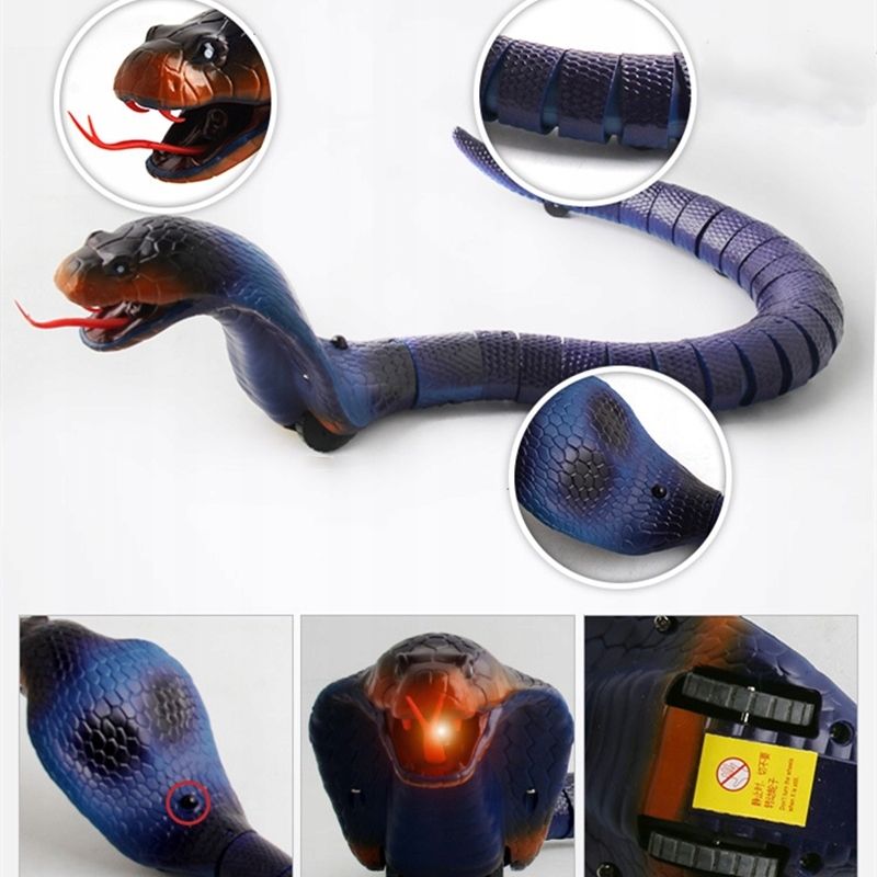 Nouveau Robot Tlcommand Rc Snake Naja Cobra Viper - 10