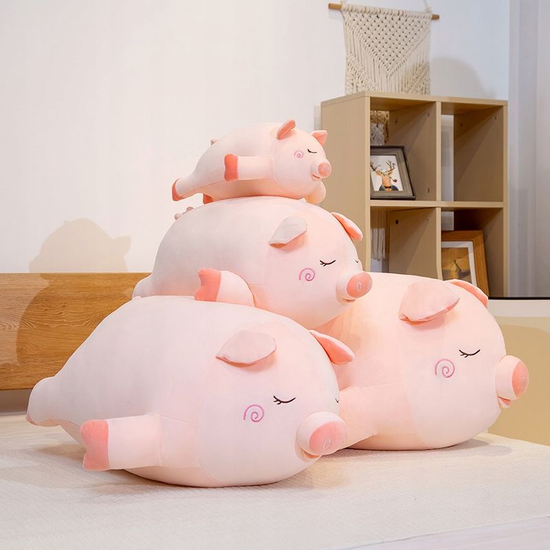 Peluche Cochon Rose Kawaii - 3