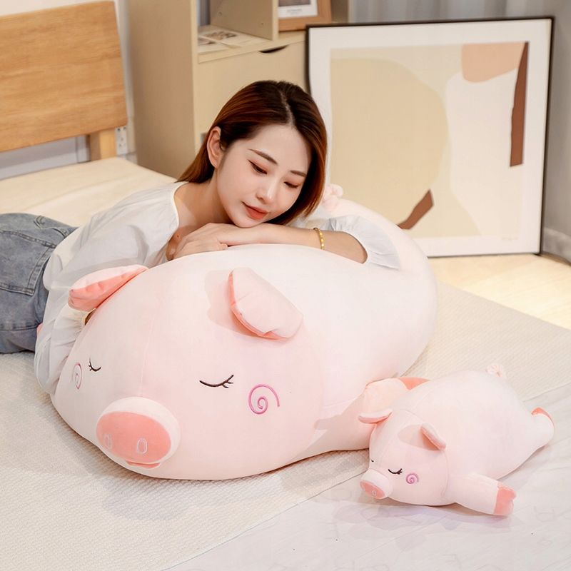 Peluche Cochon Rose Kawaii - 4