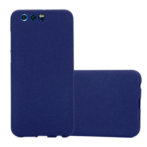 Coque Pour Honor 9 En Frost Bleu Foncé Housse De Protection Étui En Silicone Tpu Flexible