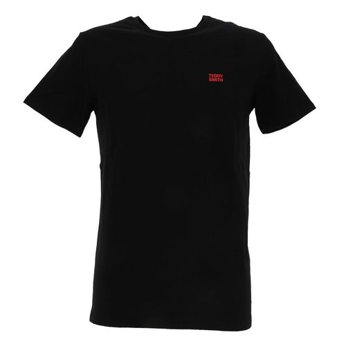 Tee Shirt Manches Courtes Teddy Smith The Tee 1 Mc Noir S