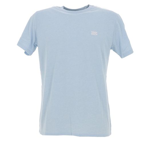 Tee Shirt Manches Courtes Teddy Smith The Tee 1 Mc Bleu Ciel S