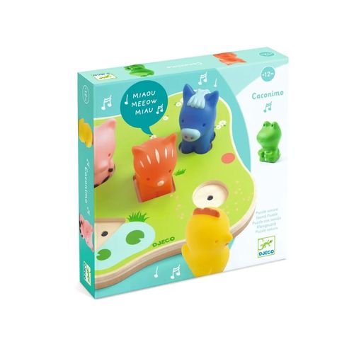 Puzzle Sonore Bois Caconimo - Djeco