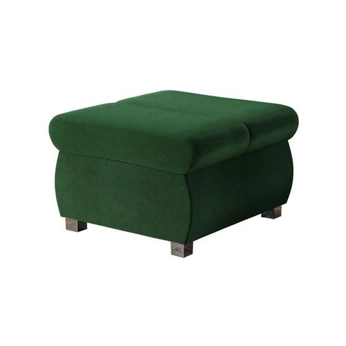 Pouf Comfivo 142, Vert, Tapisserie, 39x60x60cm