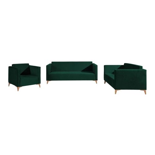 Ensemble De Canapés Virmore 105, Fonction De Couchage, Vert