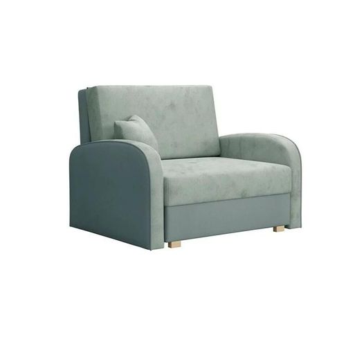 Fauteuil Columbus 160, Vert, Tapisserie, 85x103x98cm