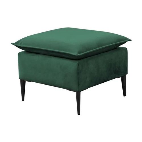 Pouf Providence 147, Vert, Tapisserie, 45x50x50cm