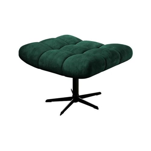 Pouf Indiana 147, Vert, Tapisserie, 45x46x69cm
