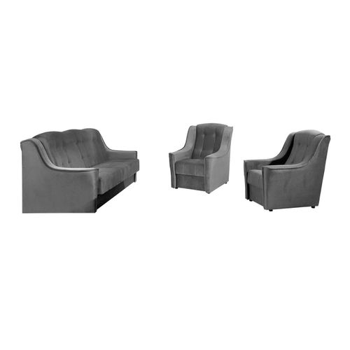 Ensemble De Canapés Providence 110, Fonction De Couchage, Gris