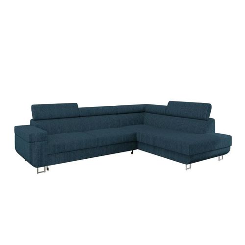 Canapé D'angle Comfivo 306, Turquoise, Fonction De Couchage