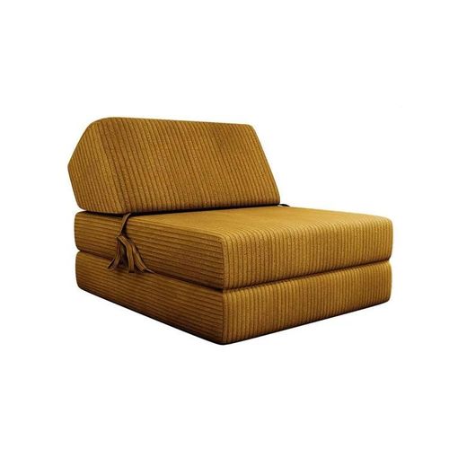 Fauteuil Comfivo 120, Jaune, Tapisserie, 58x73x90cm