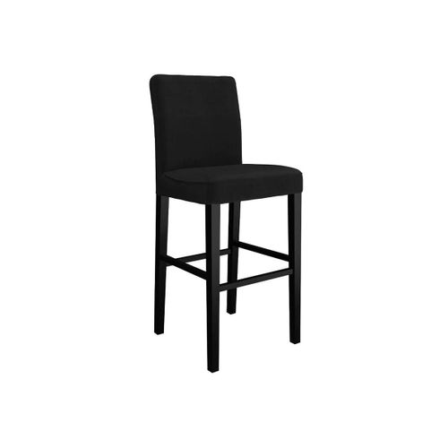 Chaise De Bar Racine 103, Tapisserie, En Bois, 105x45x52cm