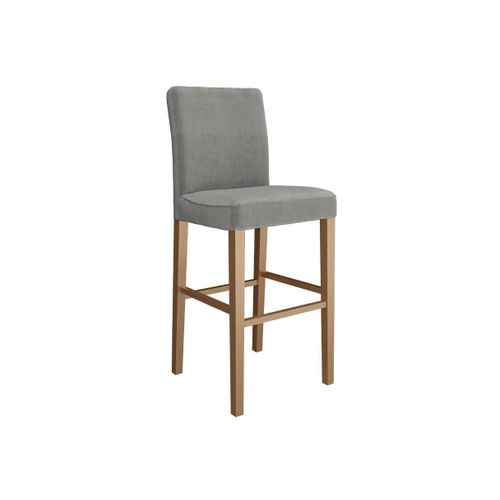 Chaise De Bar Racine 103, Tapisserie, En Bois, 105x45x52cm