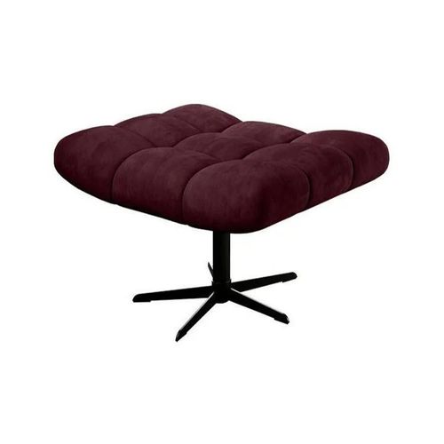 Pouf Indiana 147, Pourpre, Tapisserie, 45x46x69cm