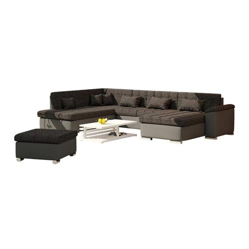 Ensemble De Canapés Comfivo 216, Fonction De Couchage, Gris
