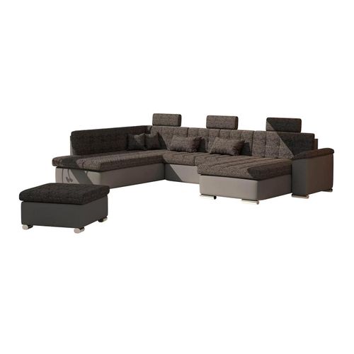 Ensemble De Canapés Comfivo 215, Fonction De Couchage, Gris