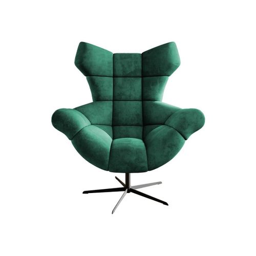 Fauteuil Indiana 146, Vert, Tapisserie, 119x103x84cm