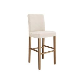 Chaise De Bar Racine 103, Tapisserie, En Bois, 105x45x52cm