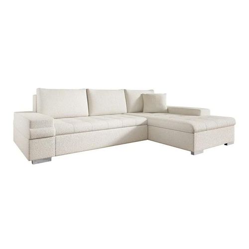 Canapé D'angle Comfivo 212, Brun Clair, Fonction De Couchage