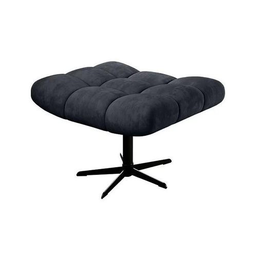 Pouf Indiana 147, Gris, Tapisserie, 45x46x69cm
