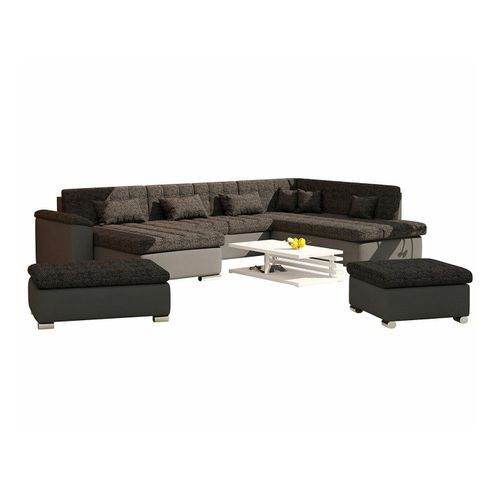 Ensemble De Canapés Comfivo 218, Fonction De Couchage, Gris
