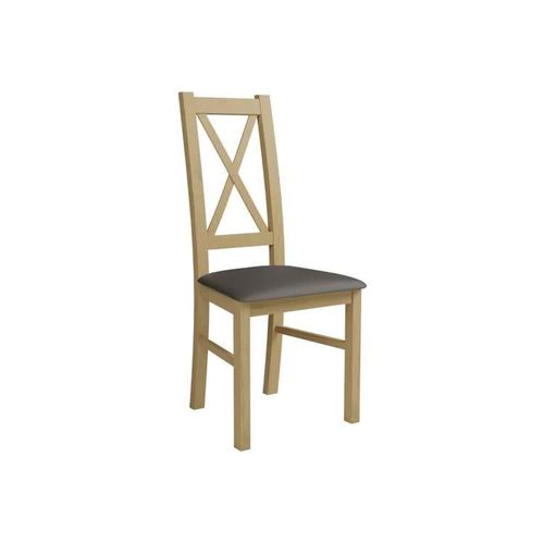 Chaise Sparks 117, Faux Cuir, En Bois, Bois, 95x46x40cm