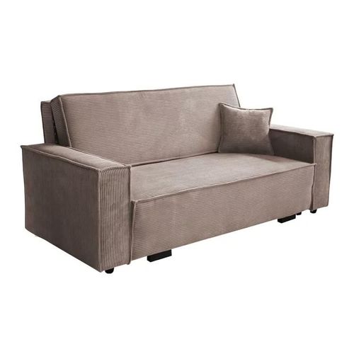 Canapé Convertible Columbus 185, Boîte De Literie, 85x192x98cm